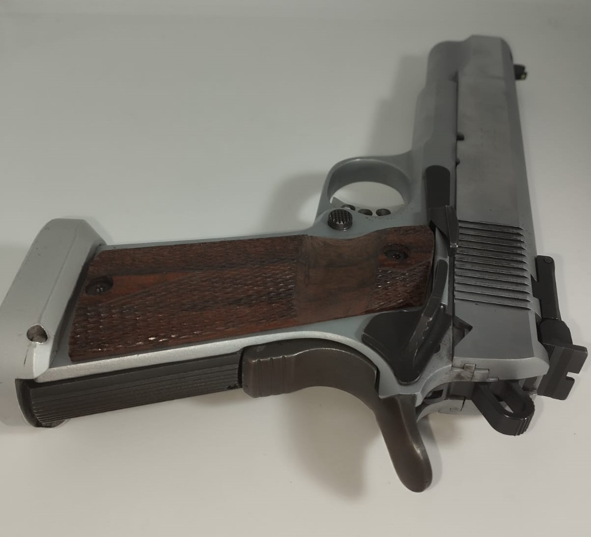 PISTOLA S.A. TANFOGLIO MOD. WITNESS 1911 CUSTOM CROMATA CAL