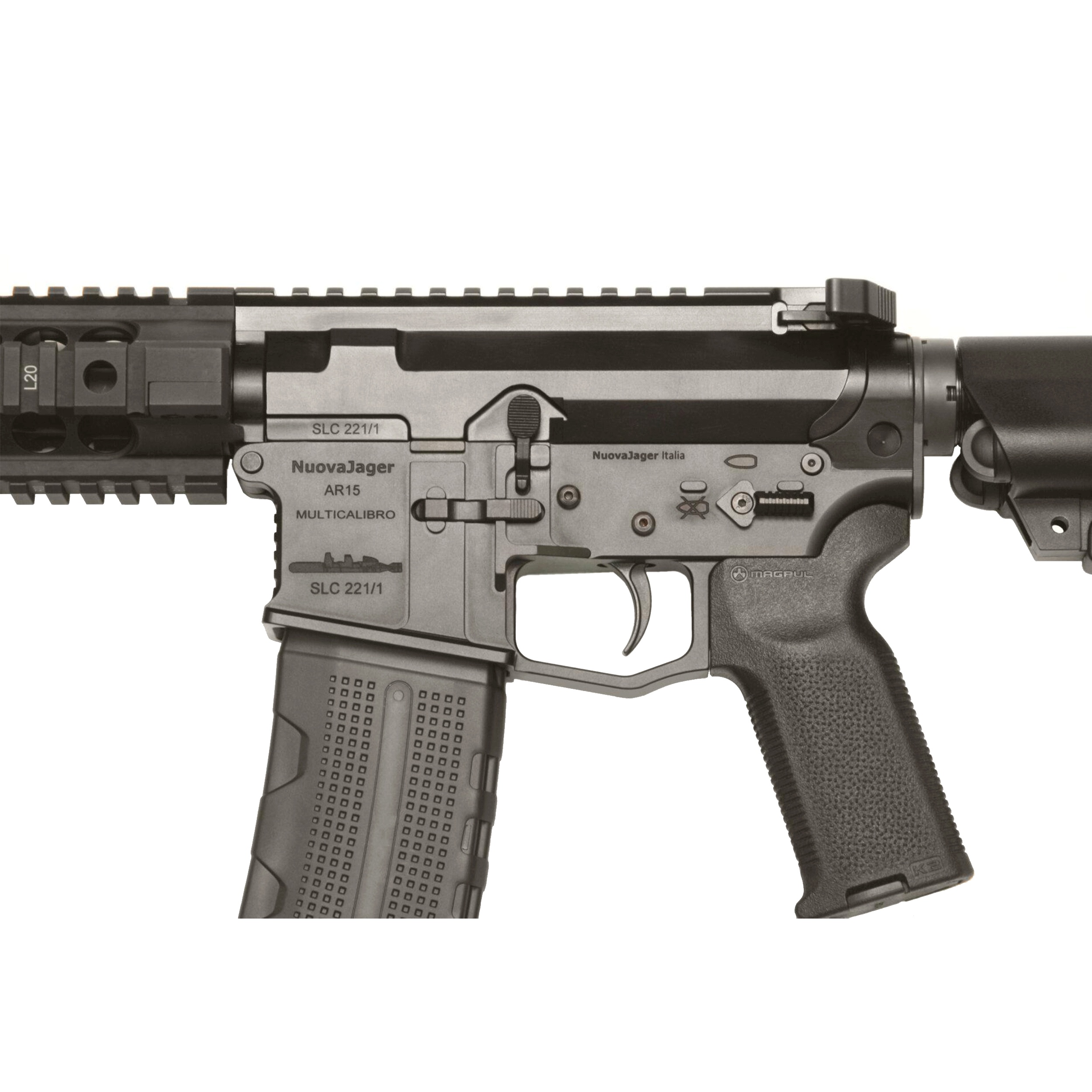 NUOVA JAGER AR15 Xª MAS 12″cal. 223 Rem (CON PISTONE)