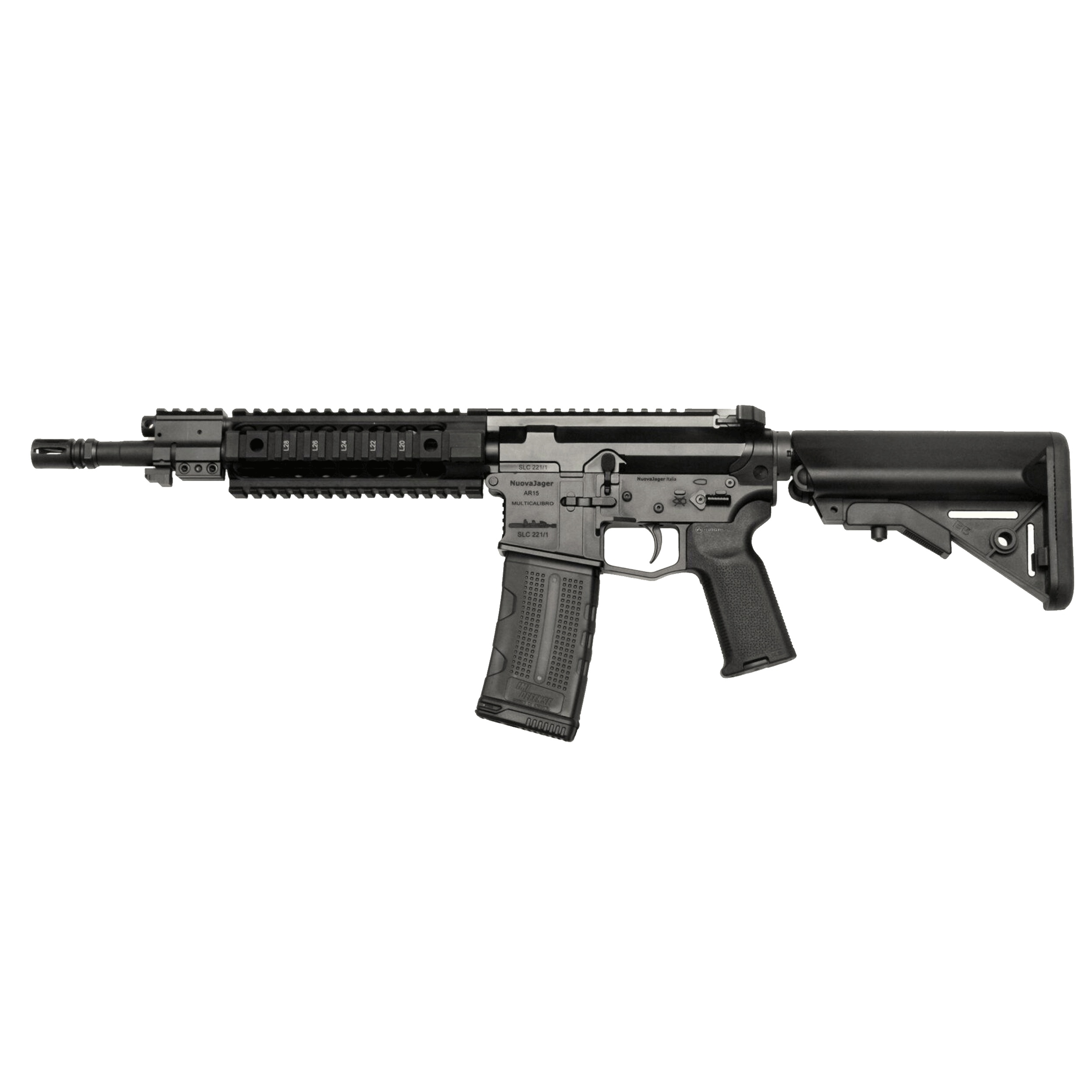 NUOVA JAGER AR15 Xª MAS 12″cal. 223 Rem (CON PISTONE)