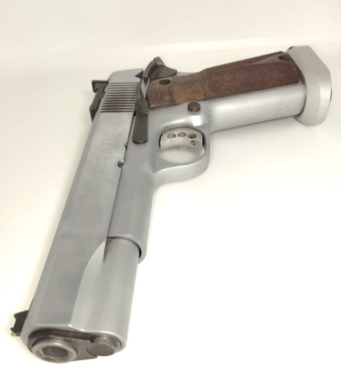 PISTOLA S.A. TANFOGLIO MOD. WITNESS 1911 CUSTOM CROMATA CAL