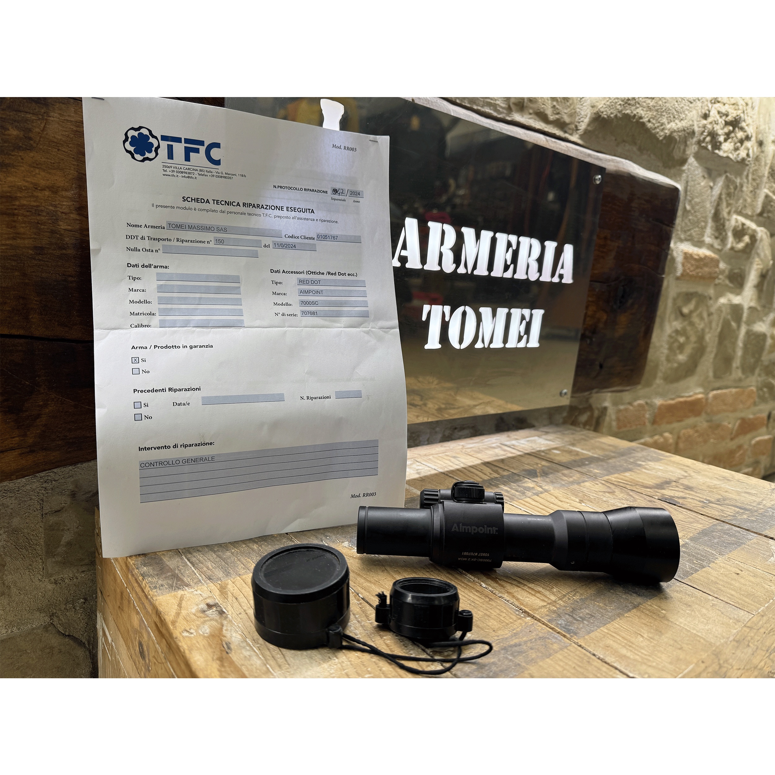 RED DOT – AIMPOINT – 7000SC-2X 2 MOA