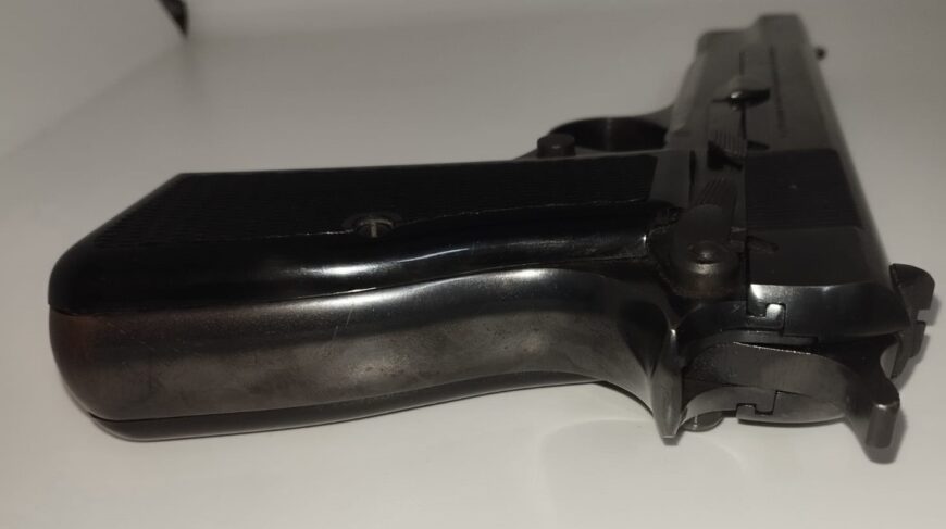 PISTOLA BROWNING MOD. HP35 CAL.9X21+1C.