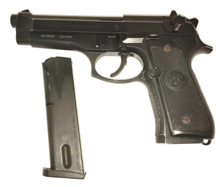 PISTOLA BERETTA MOD. 98FS CAL.9X21 +1C.