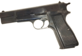 PISTOLA BROWNING MOD. HP35 CAL.9X21+1C.