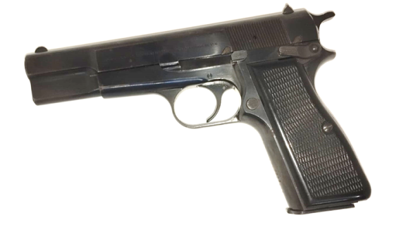 PISTOLA BROWNING MOD. HP35 CAL.9X21+1C.