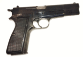 PISTOLA BROWNING MOD. HP35 CAL.9X21+1C.