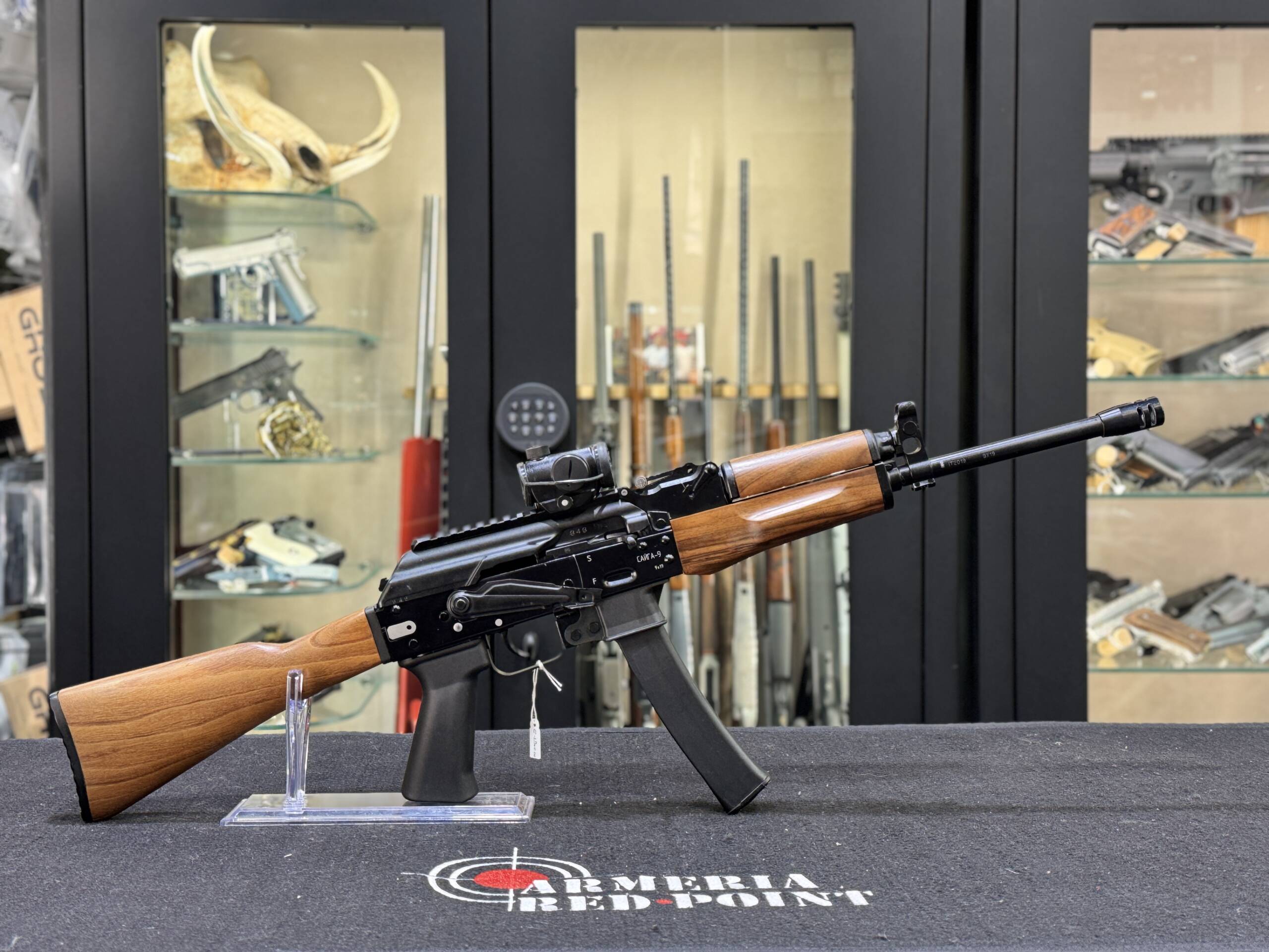 Carabina semiauto IZMASH SAIGA 9K cal 9×19