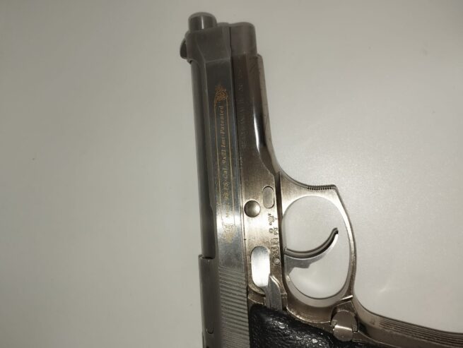 PISTOLA BERETTA MOD.98FS STAINLESS GOLD CAL.9X21+1C.
