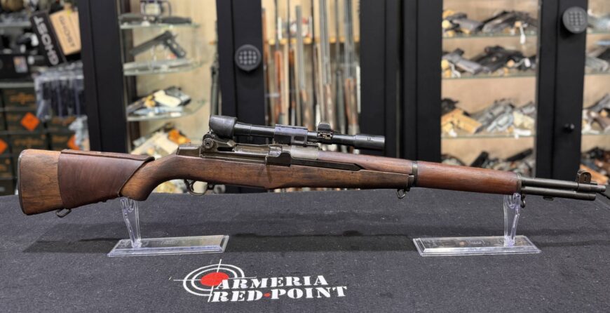 Carabina Breda meccanica Romana Garand T2 Sniper cal 308 Win