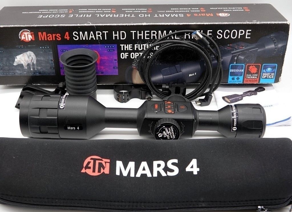 ATN MARS 5 XD LRF 4-40X e ATN MARS 5 LRF 640 5-40X