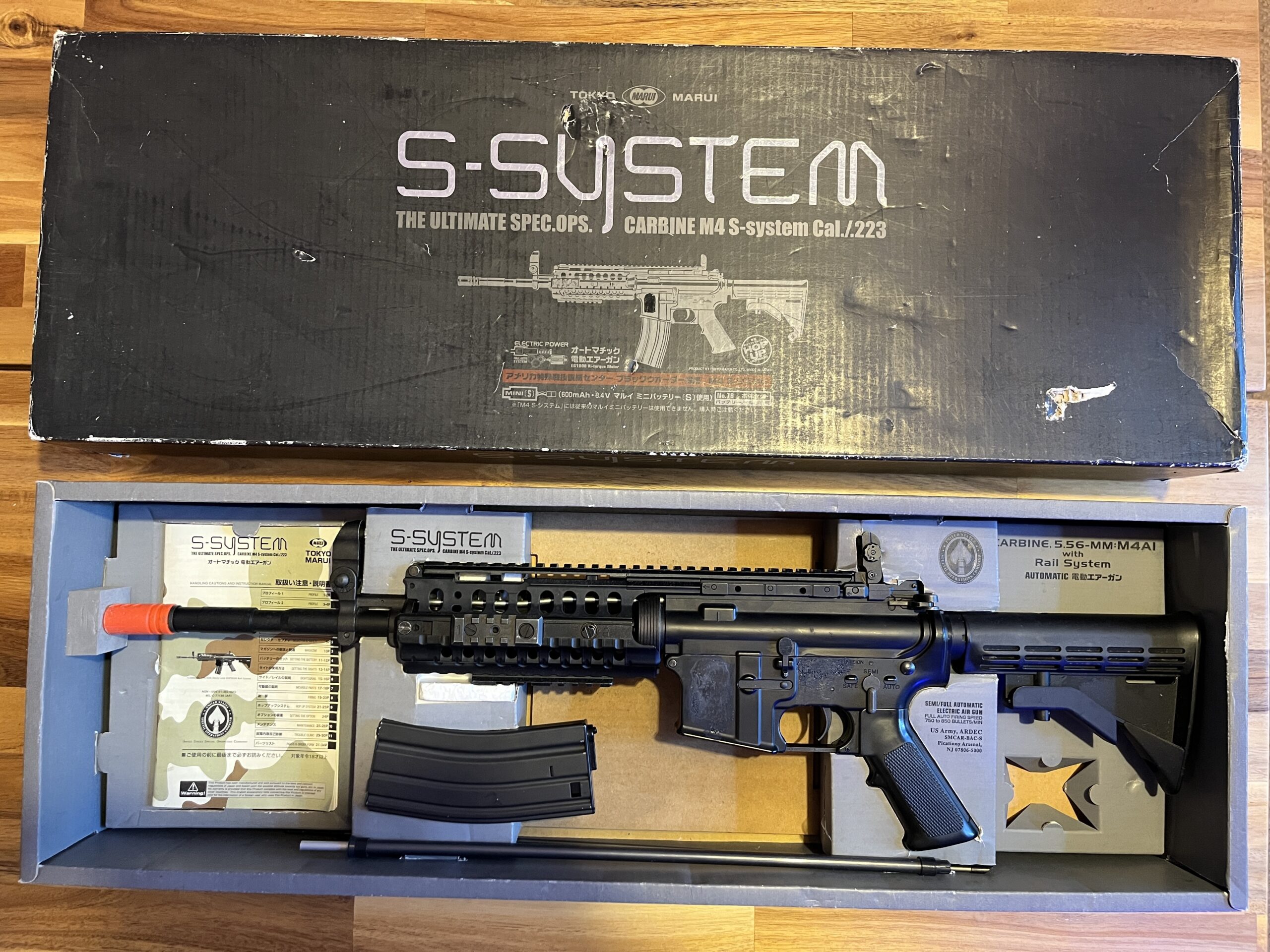 Fucile Da Softair Tokyo Marui replica m4 S-System