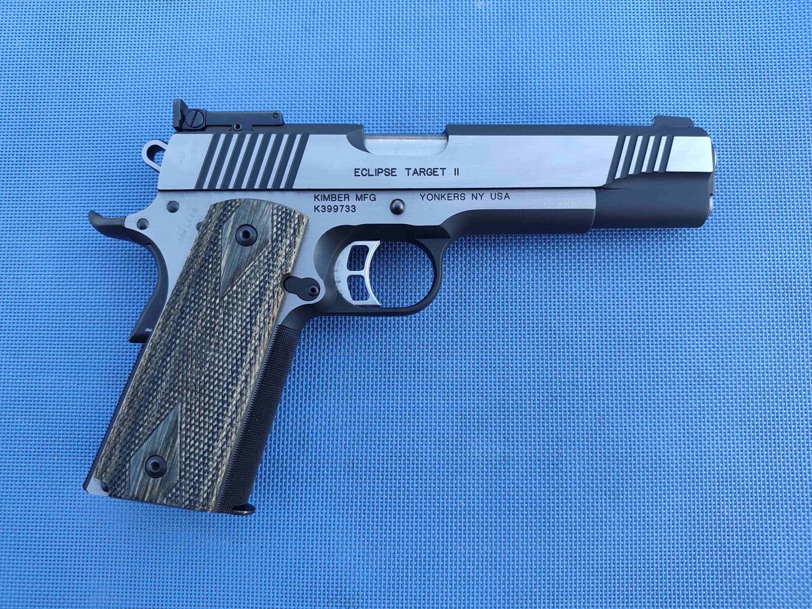 Kimber Eclipse Targhet II 45 ACP Bicolore