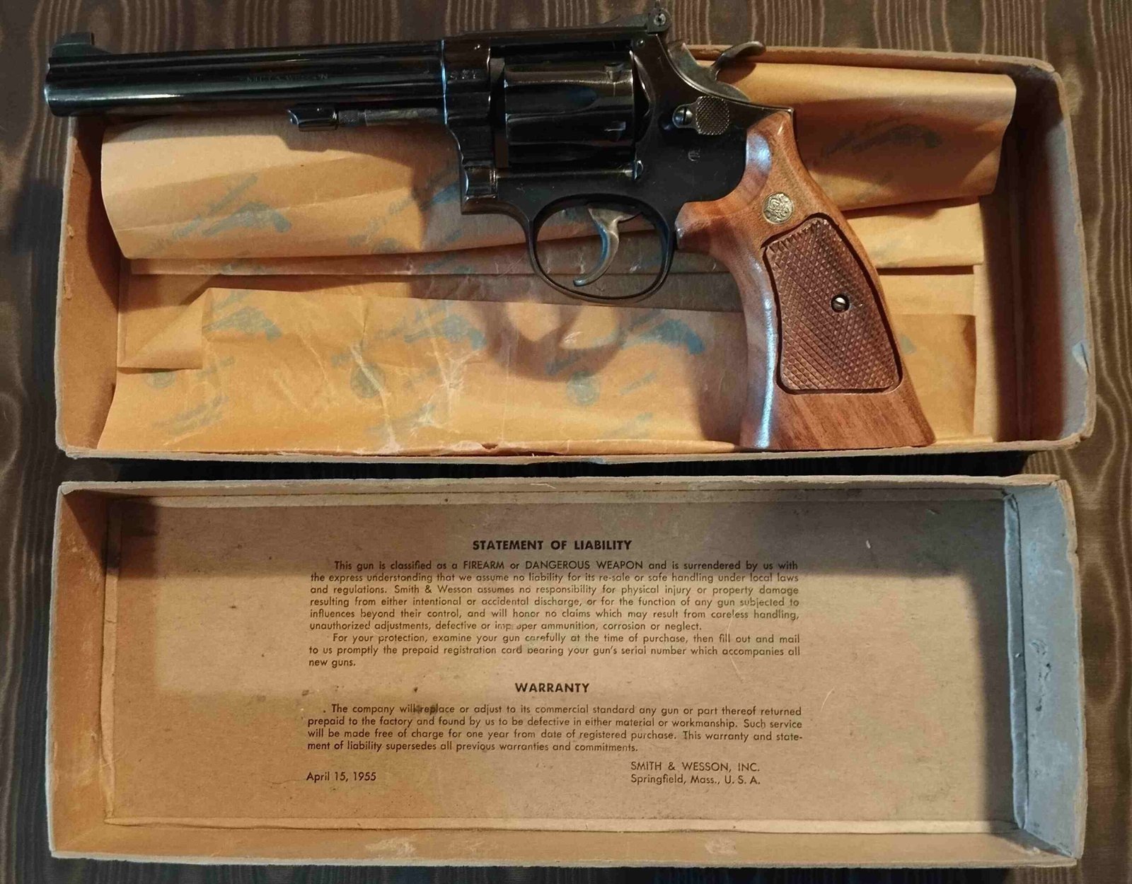 Smith & Wesson 17-2 .22 LR Long Rifle