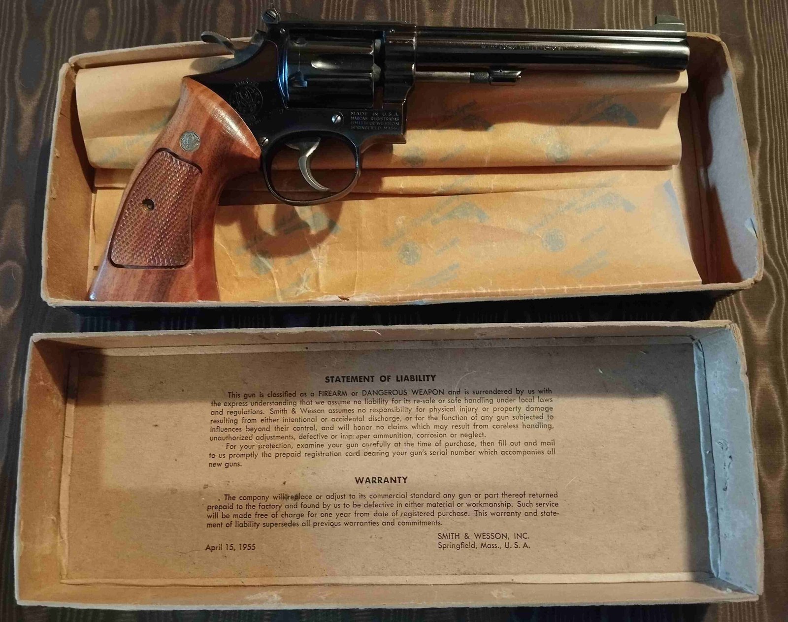 Smith & Wesson 17-2 .22 LR Long Rifle