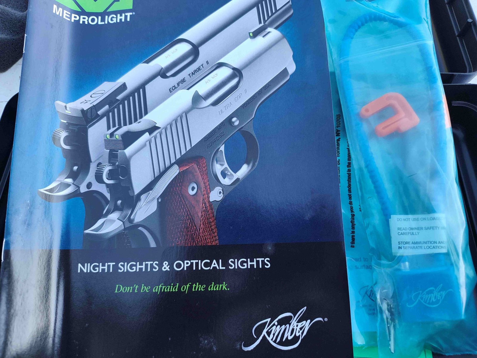 Kimber Eclipse Targhet II 45 ACP Bicolore