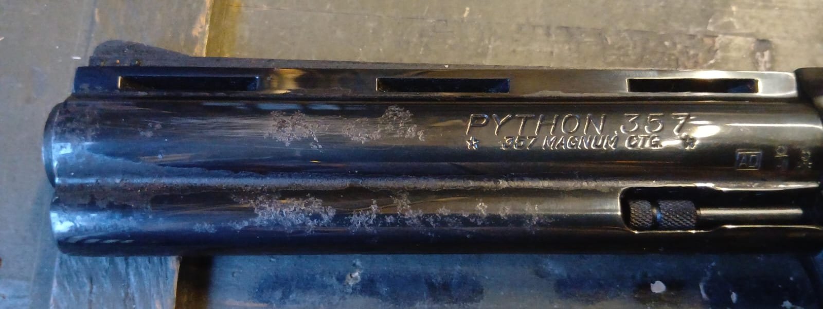 Colt Python Canna 6 Pollici Brunito