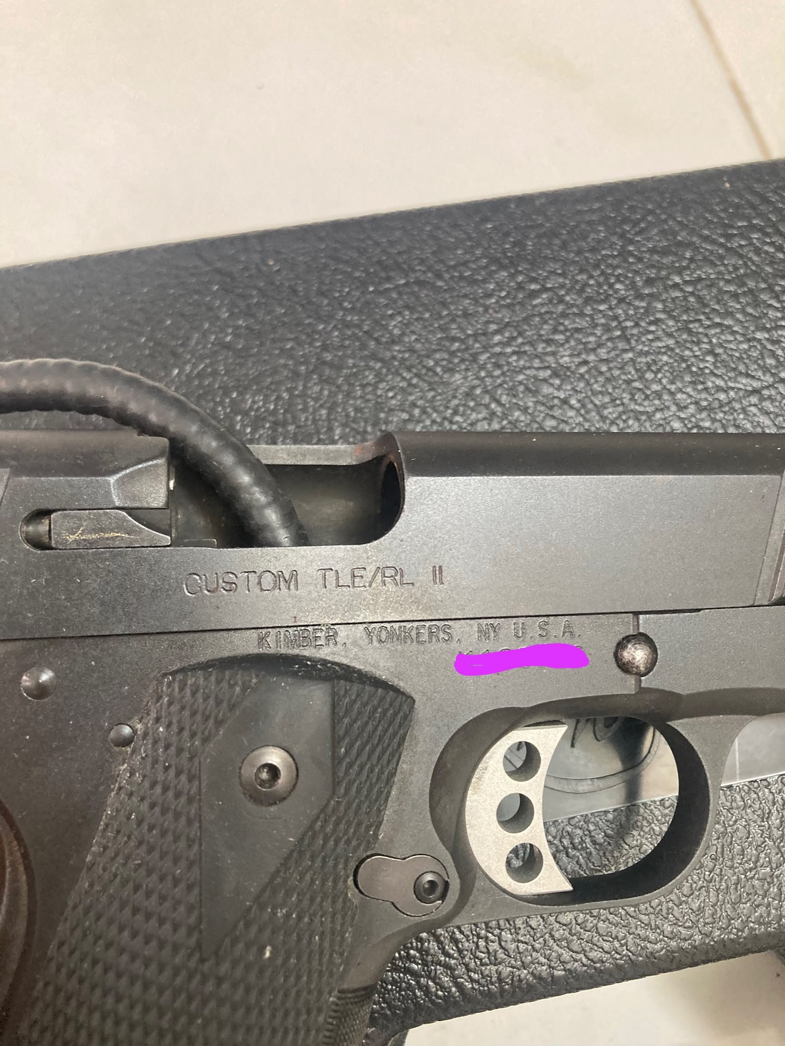 KIMBER CUSTOM TLE/RL II