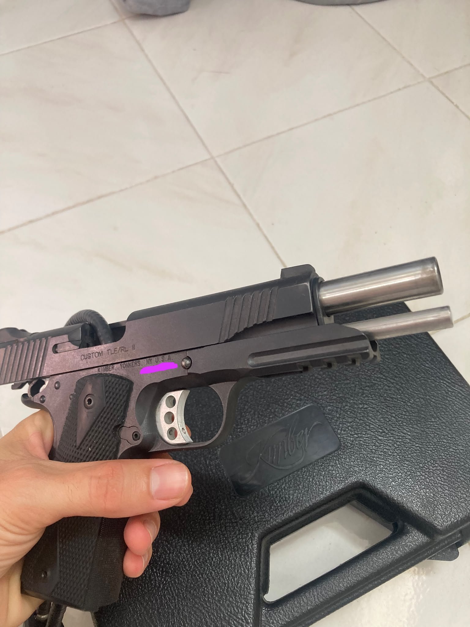 KIMBER CUSTOM TLE/RL II