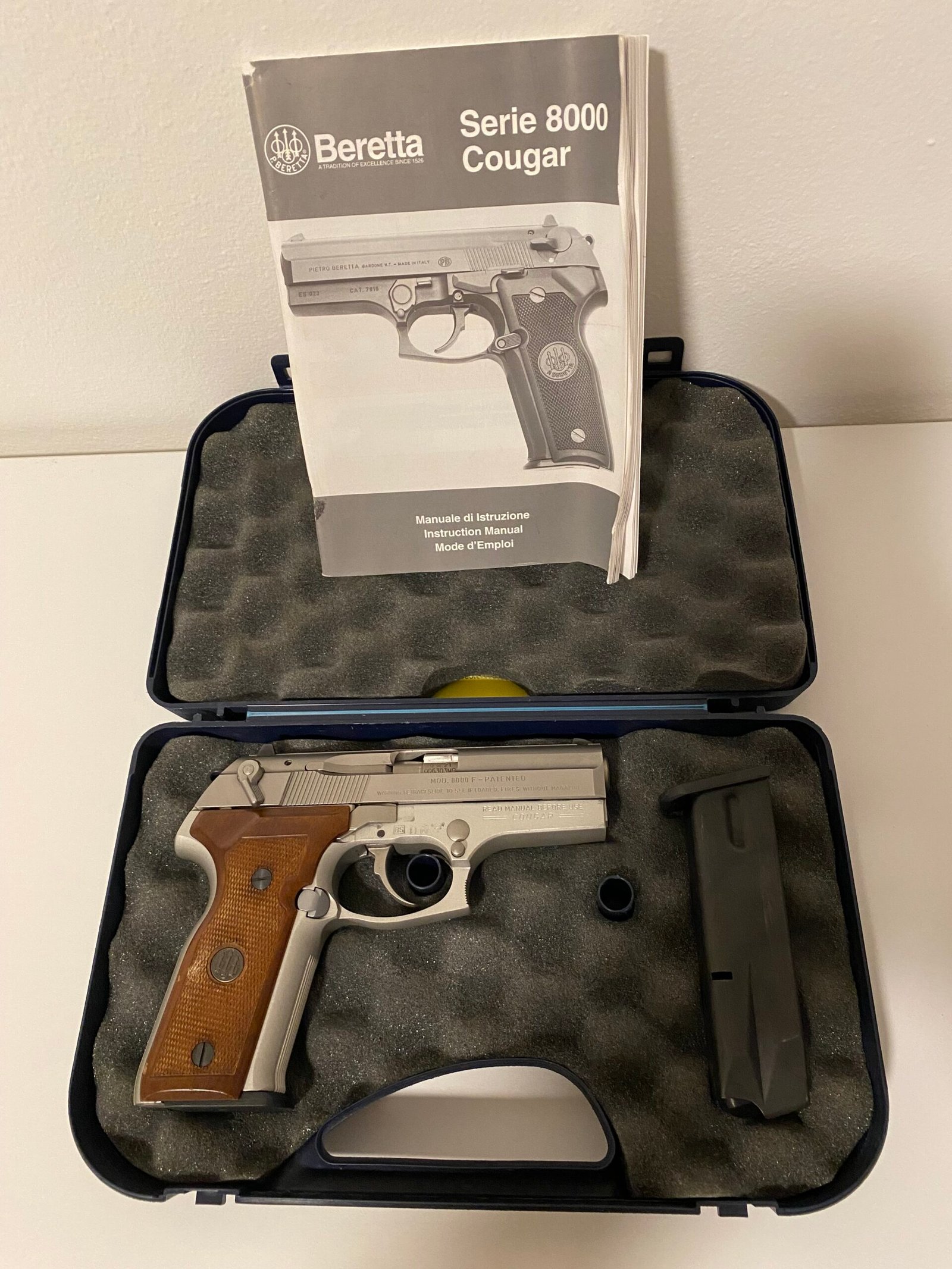 Beretta Cougar 8000 F 9×21 IMI