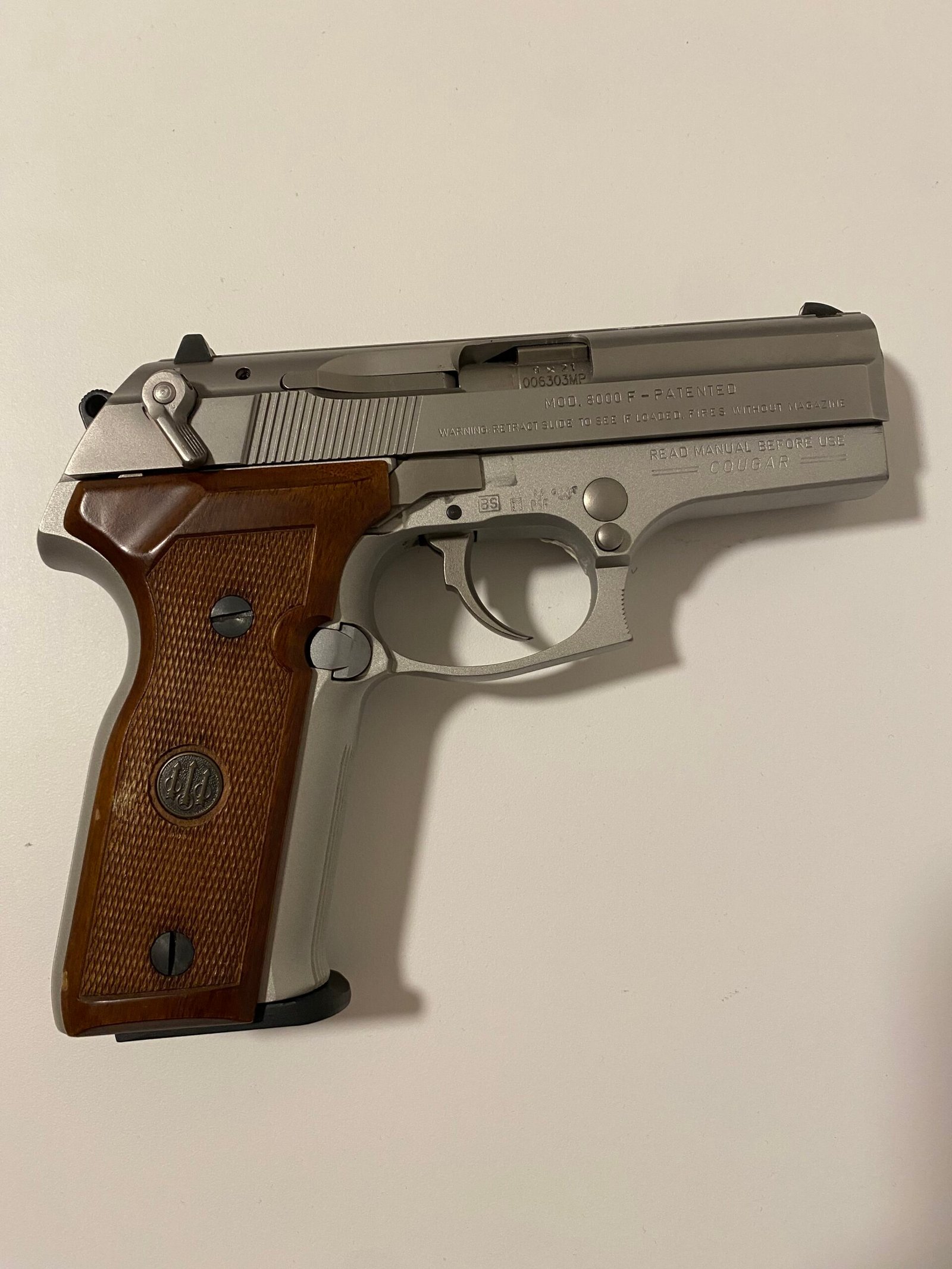 Beretta Cougar 8000 F 9×21 IMI