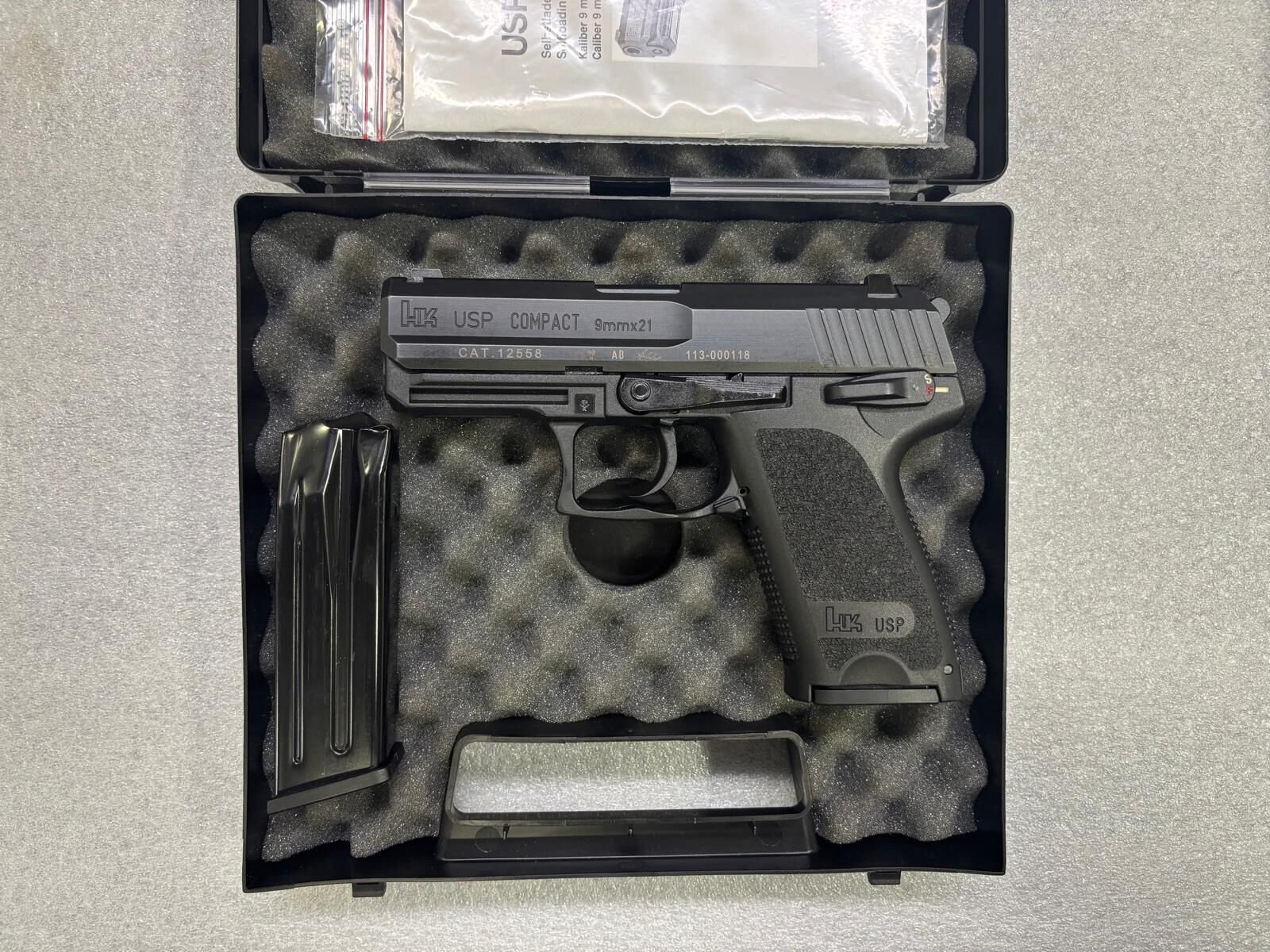 PISTOLA HK MOD. USP COMPACT CAL. 9X21