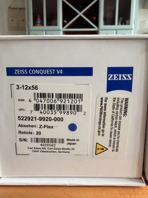 Cannocchiale ZEISS Conquest 4-12×56