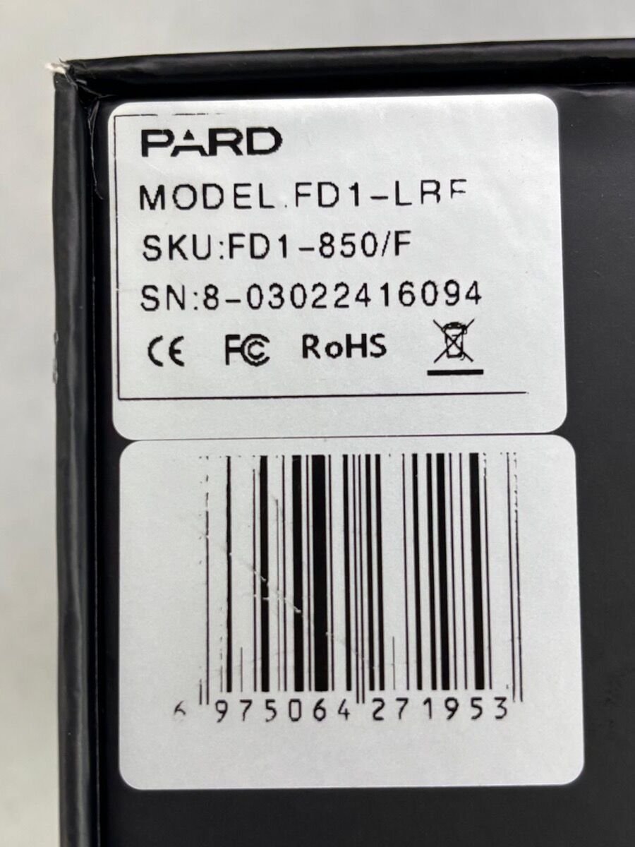 PARD PARD FD1-LRF NIGHT/DAY – Clip-On
