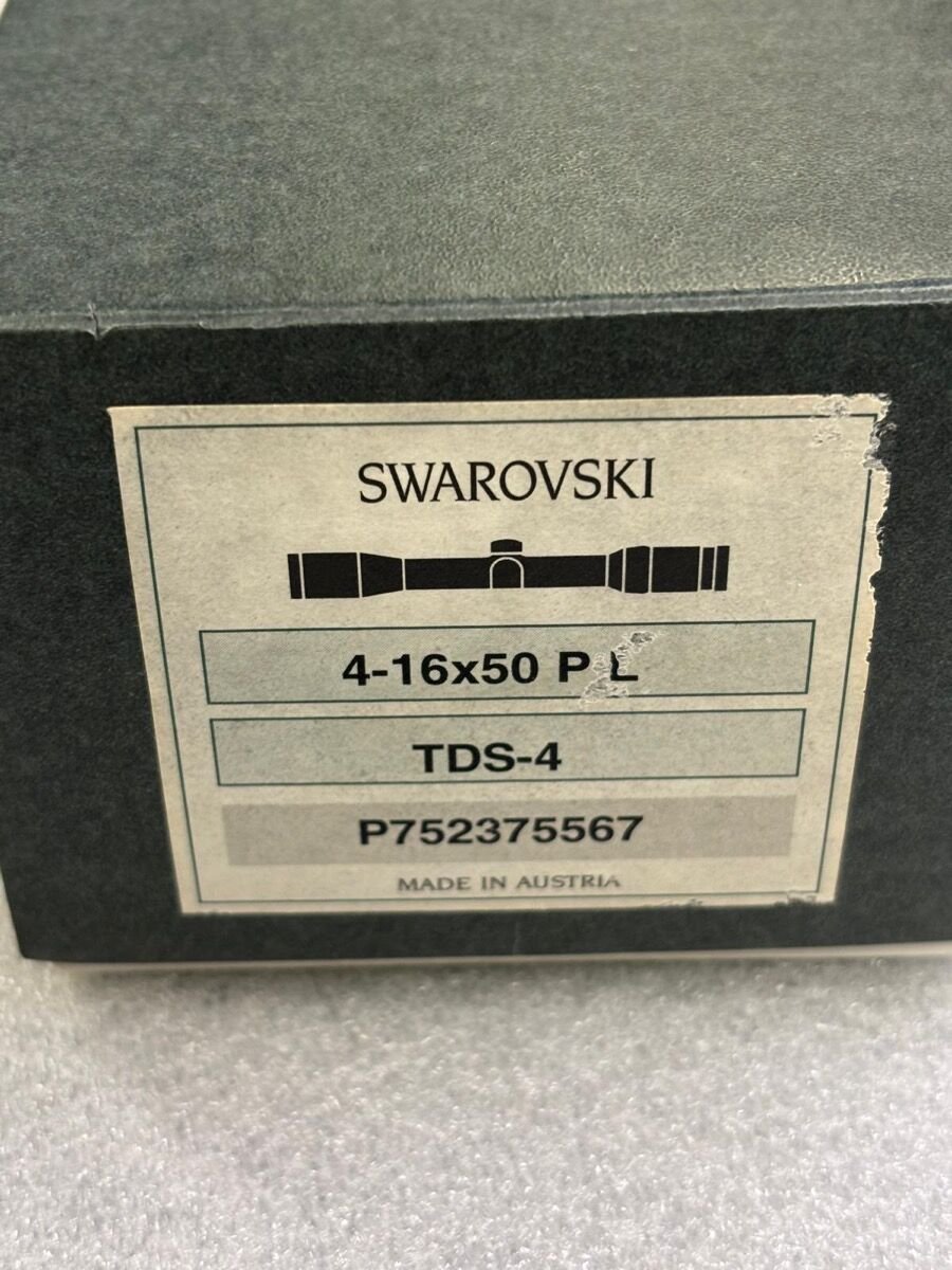 SWAROVSKI HABICHT 4-16×50 RET. TDS-4
