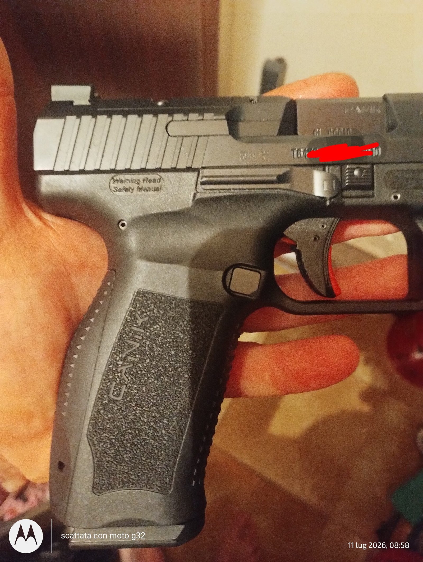 vendo canik sft mete