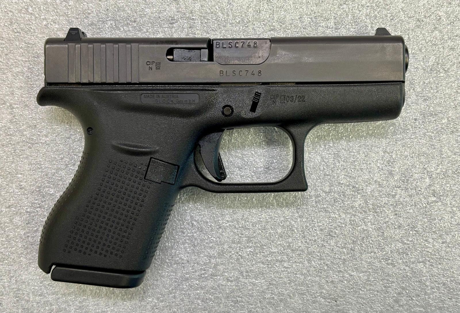 GLOCK 42 CAL. 380AUTO