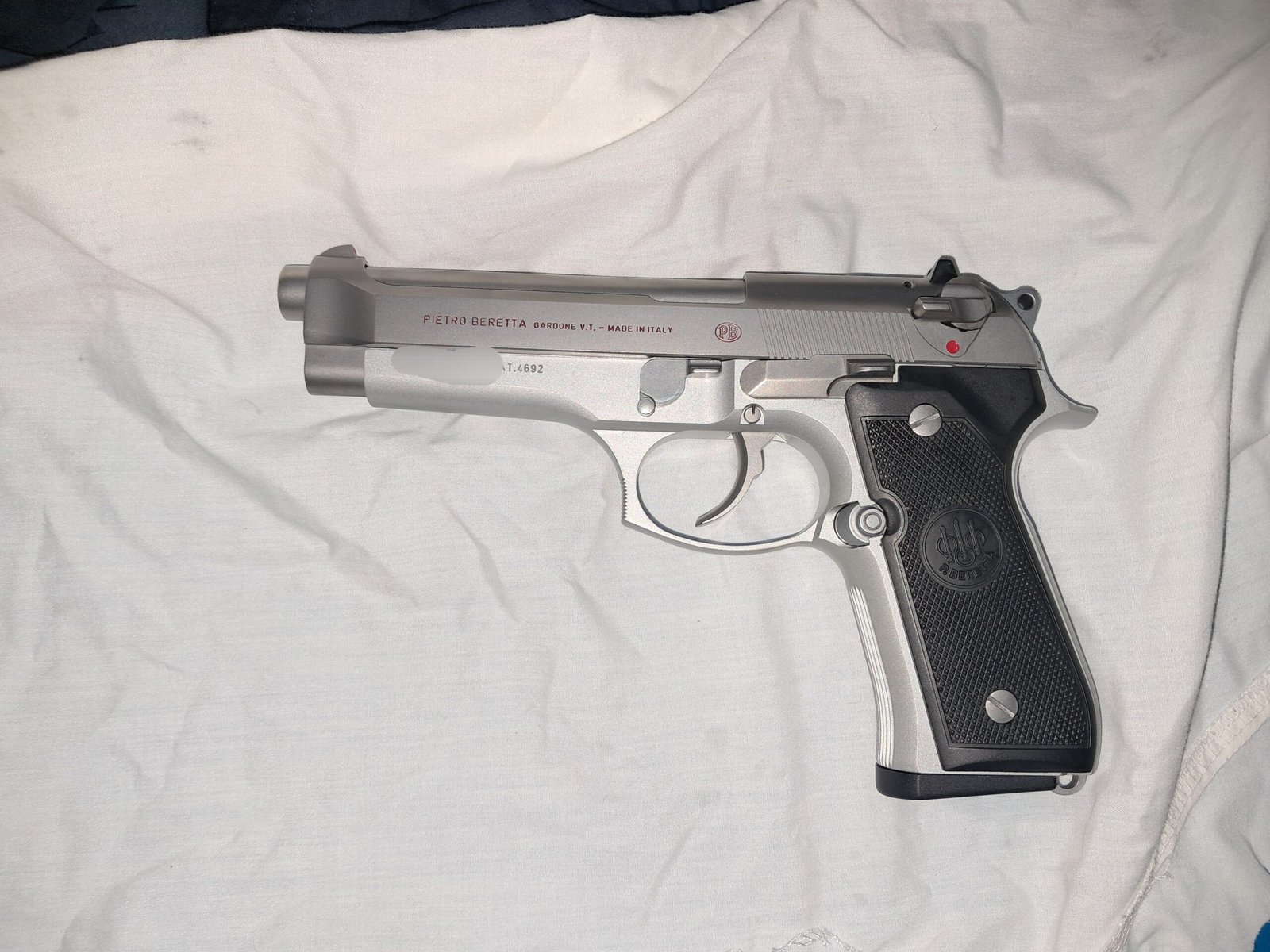 BERETTA 98 FS STAINLESS INOX CAL 9X21