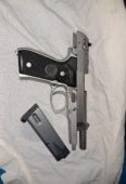 BERETTA 98 FS STAINLESS INOX CAL 9X21