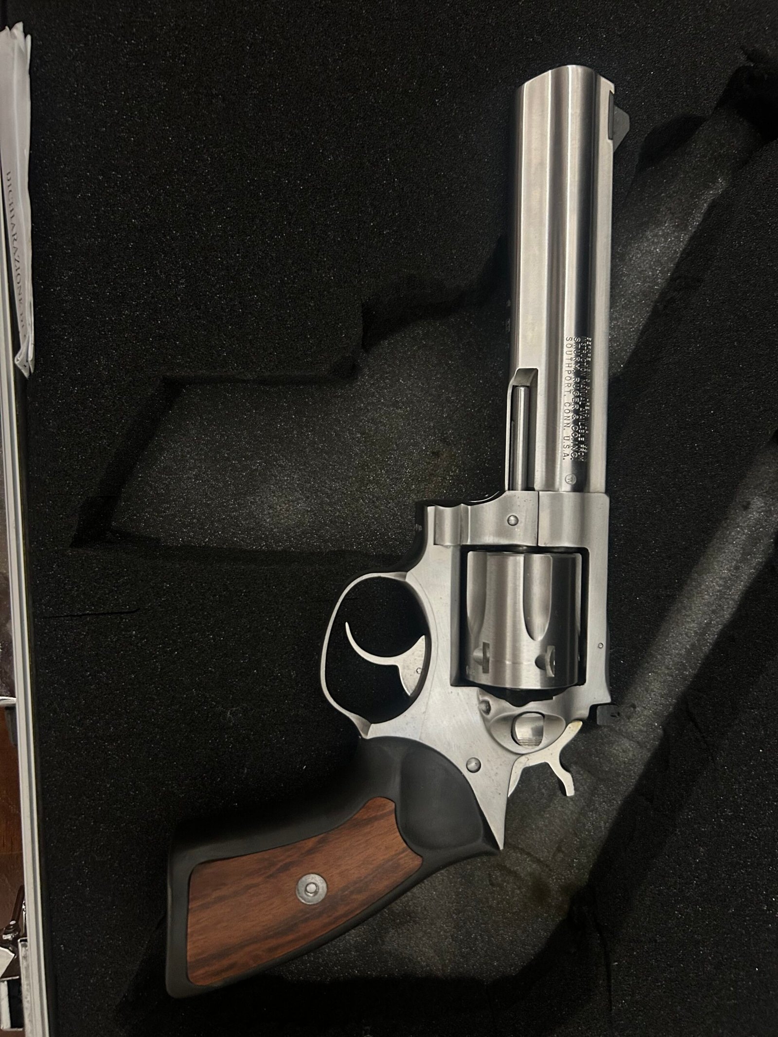 Revolver RUGER GP100 cal 357 MG