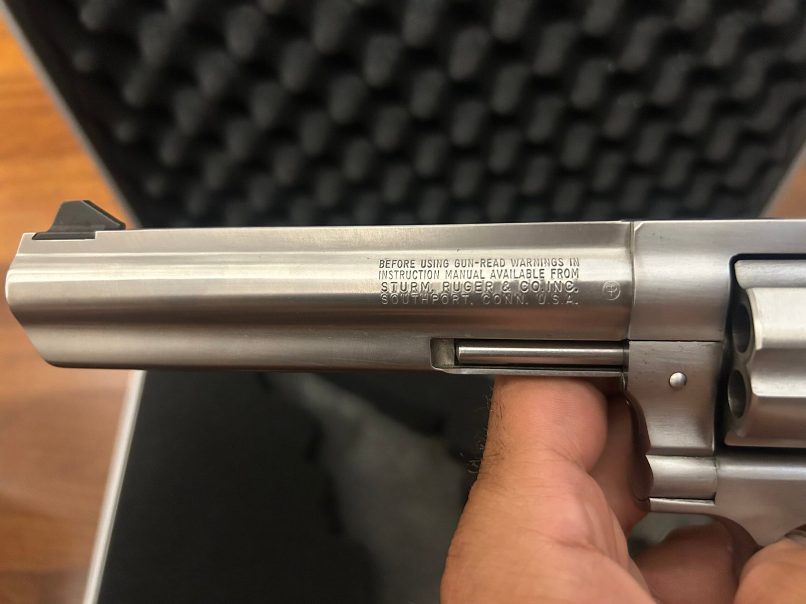 Revolver RUGER GP100 cal 357 MG