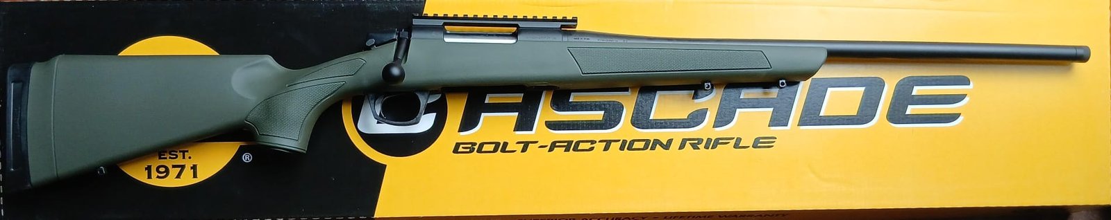 CVA Cascade by bergara Modello black od-green