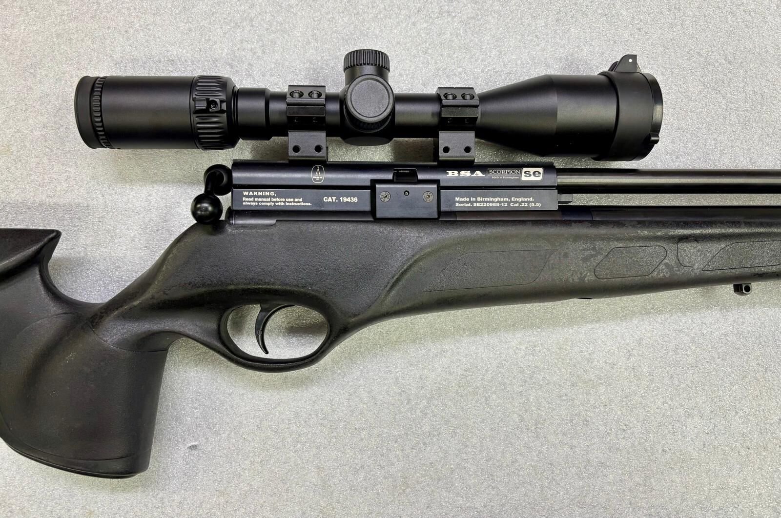 CARABINA BSA SKORPION SE PCP CAL.5,5 PIENA POTENZA