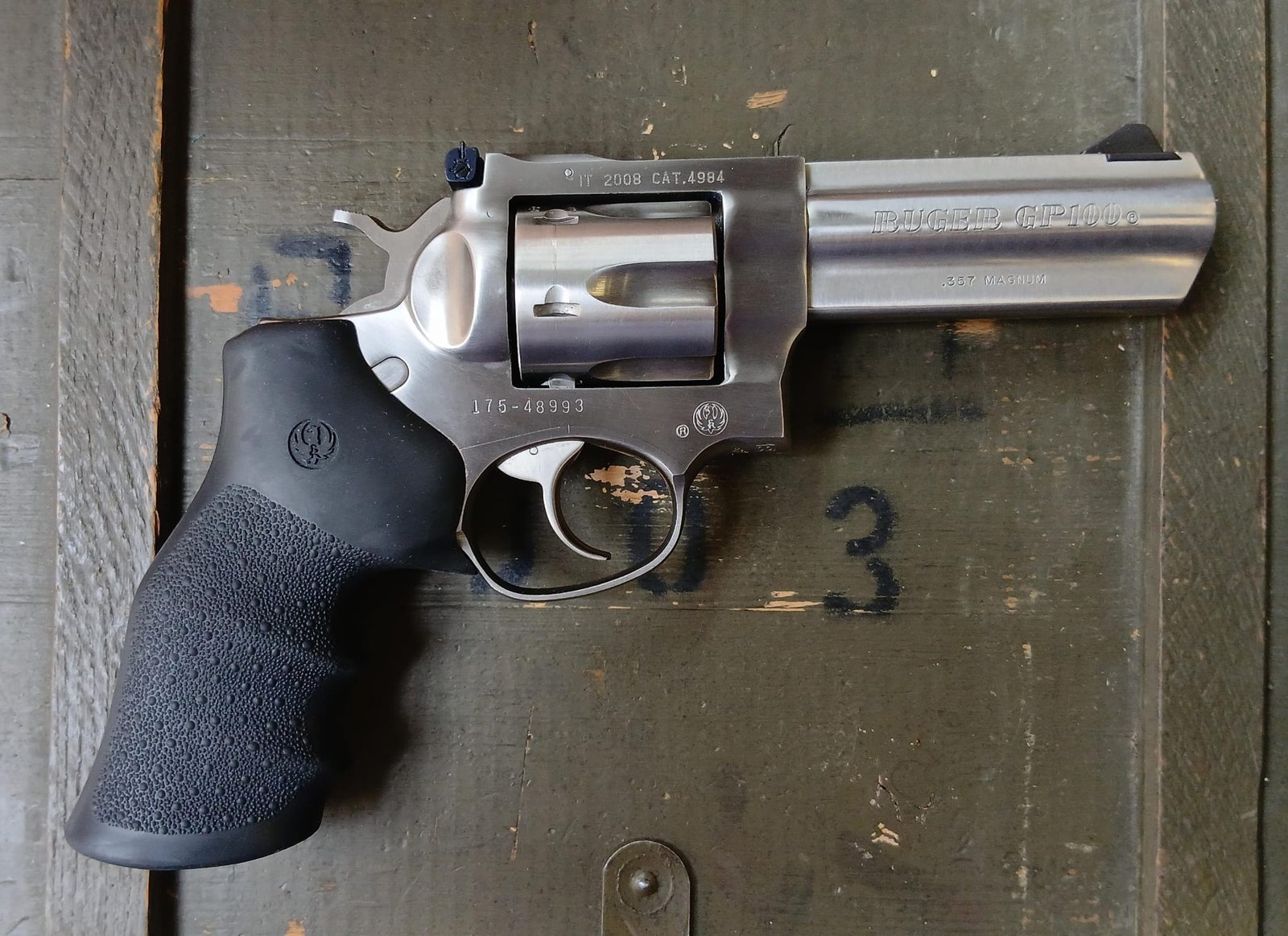 Ruger GP100 4 Inch Inox