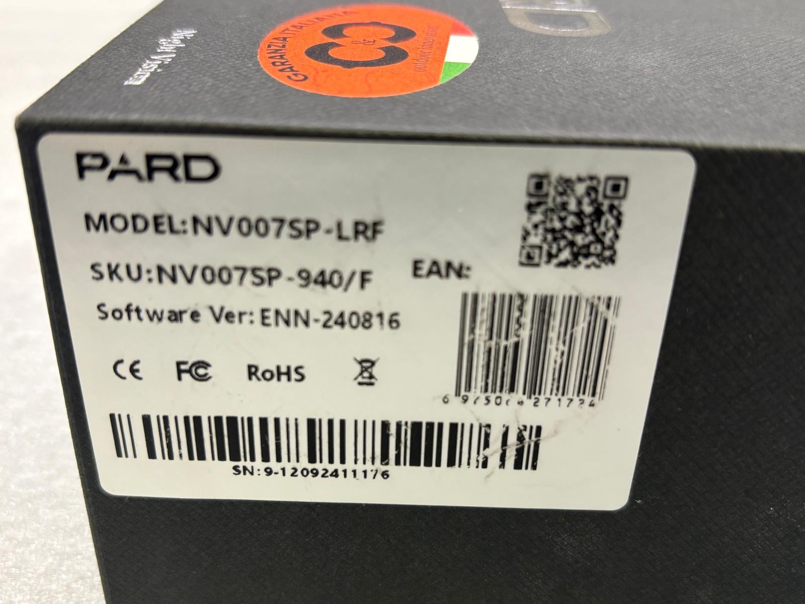 PARD NV007SP-LRF NIGHT/DAY – Clip-On 940nm