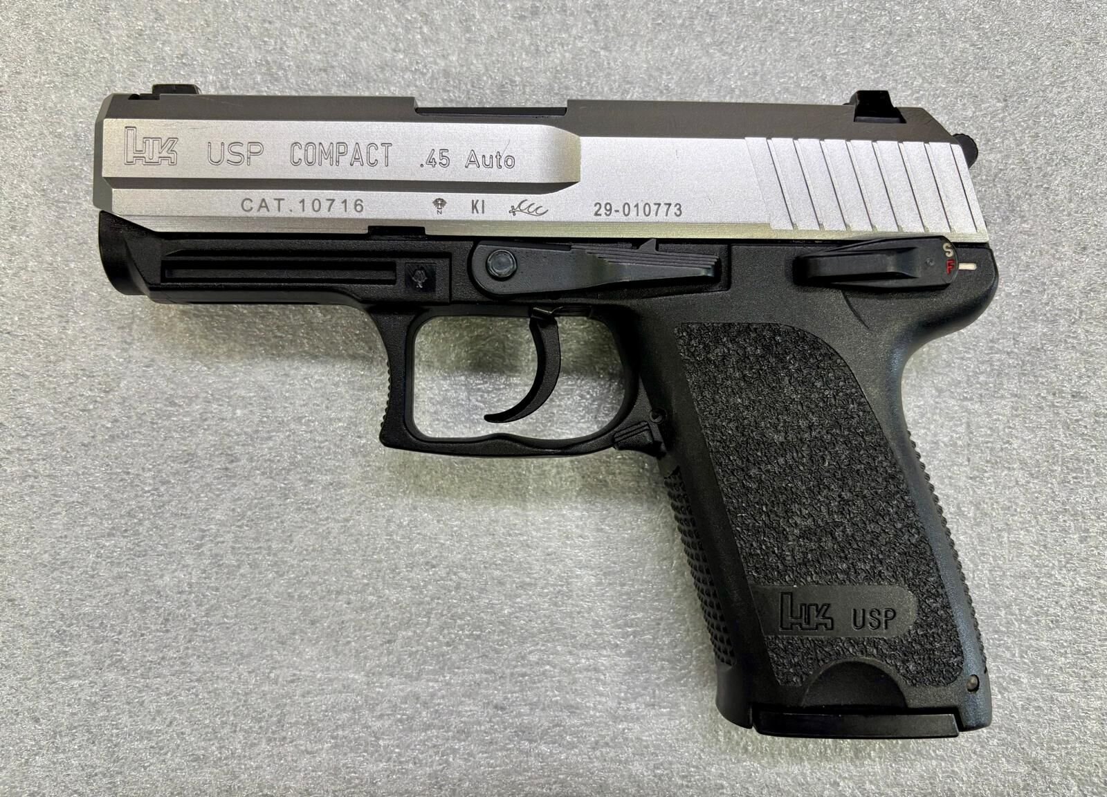PISTOLA HK MOD. USP COMPACT CAL. 45ACP COMPLETA DI VALIGETT