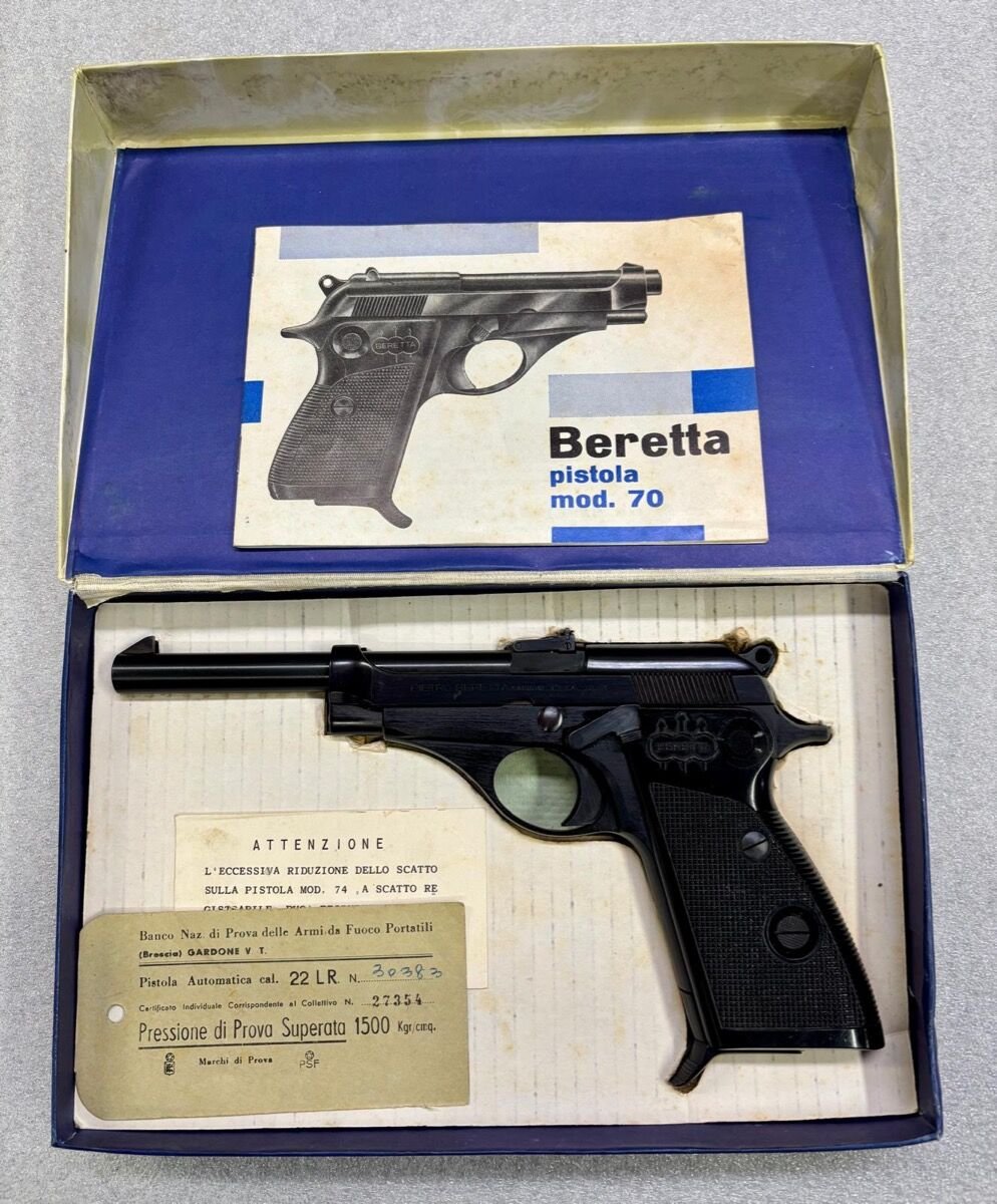 PISTOLA P.BERETTA MOD.74 CAL.22LR