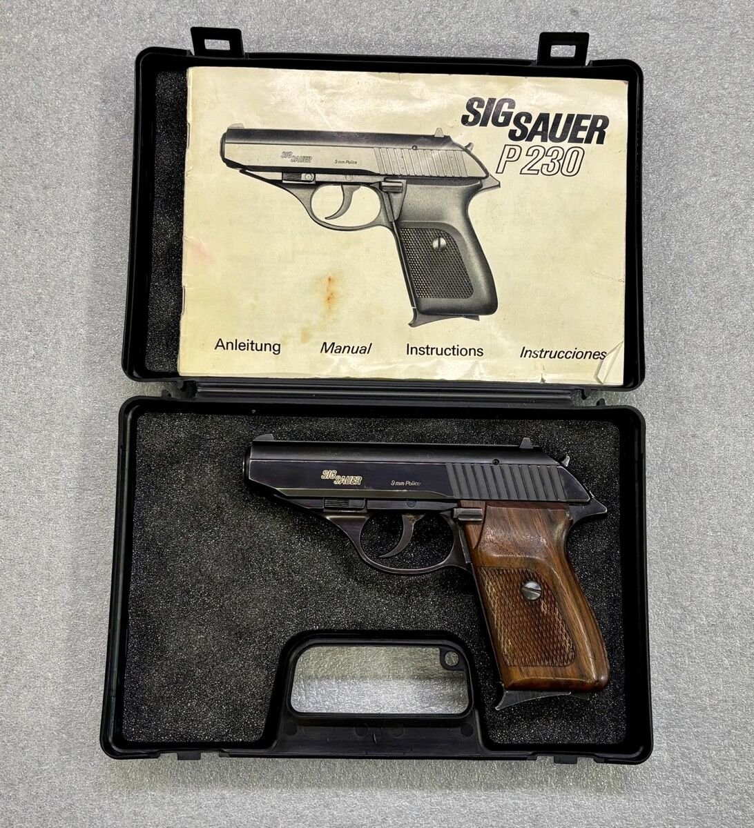 SIG SAUER CAL. 9MM POLICE (9X18) MOD P230