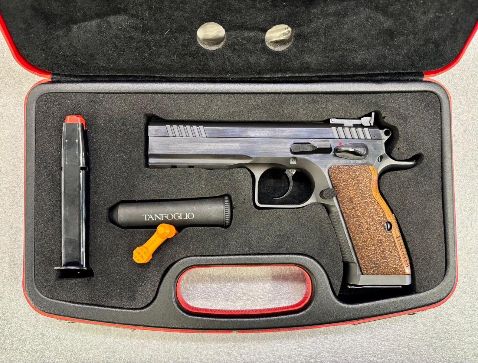 PISTOLA TANFOGLIO STOCK III CAL 9X21