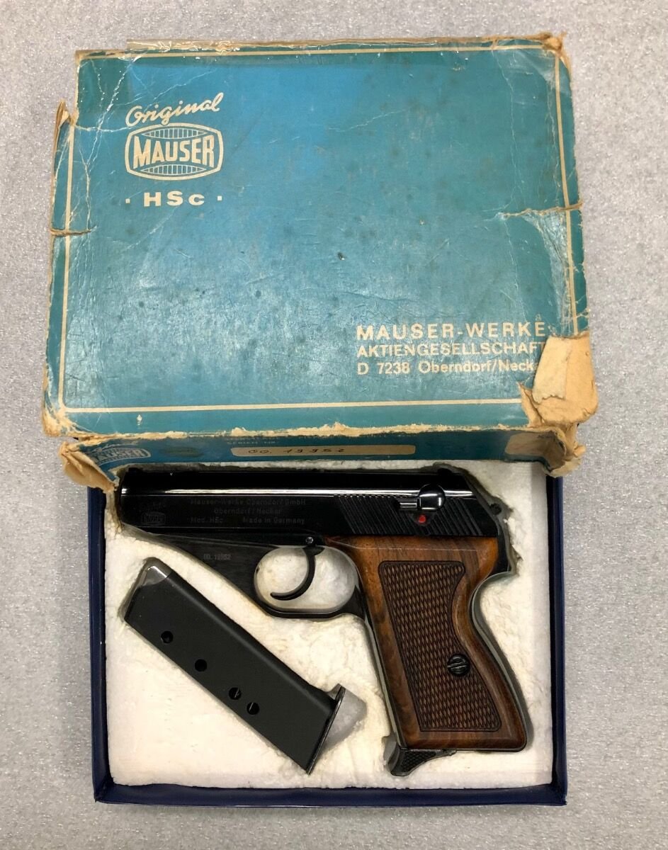 PISTOLA SEMIAUTOMATICA MAUSER CAL.7,65 MOD. HSC (USATO)