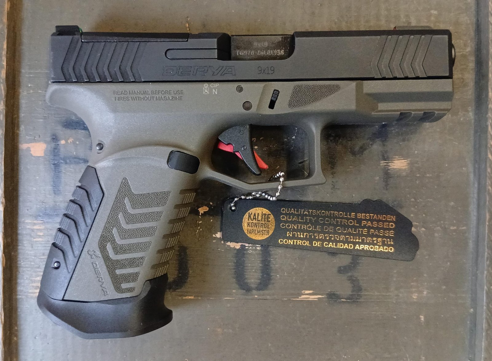 Derya DY9 Optic Ready Od Green