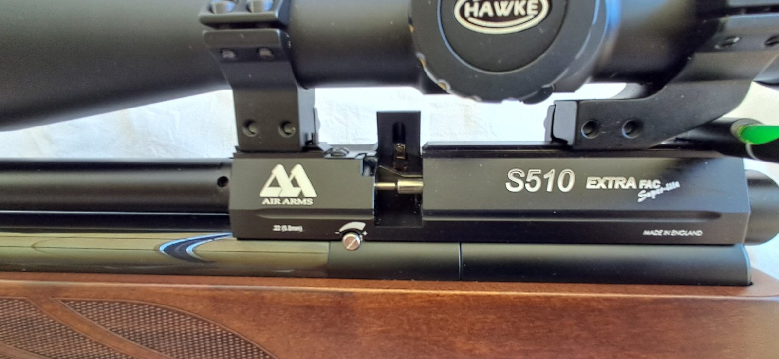 Vendo carabina PCP “Air Arms S510 Extra FAC SL” (5,5mm)