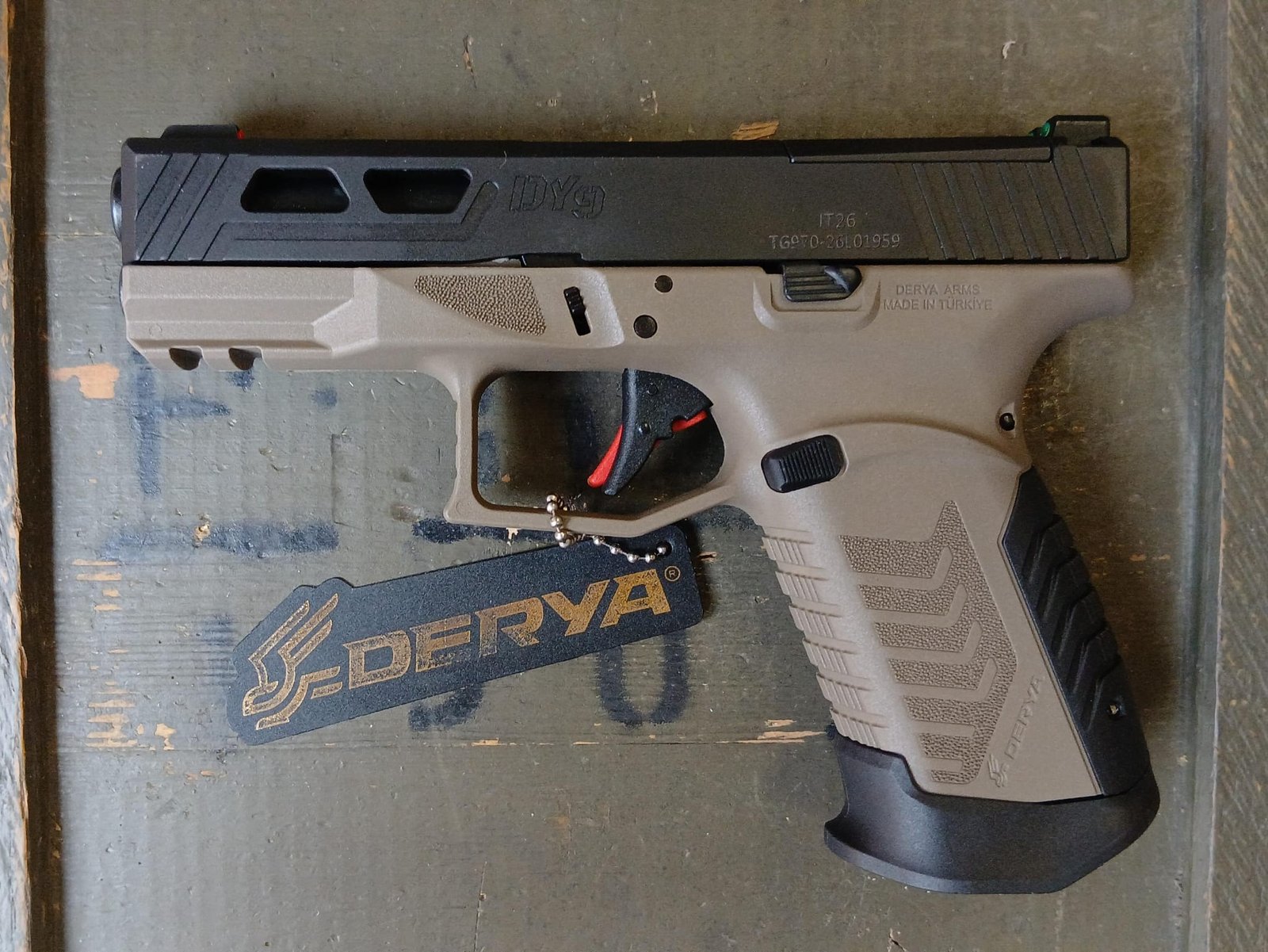Derya DY9 Optic Ready Tan